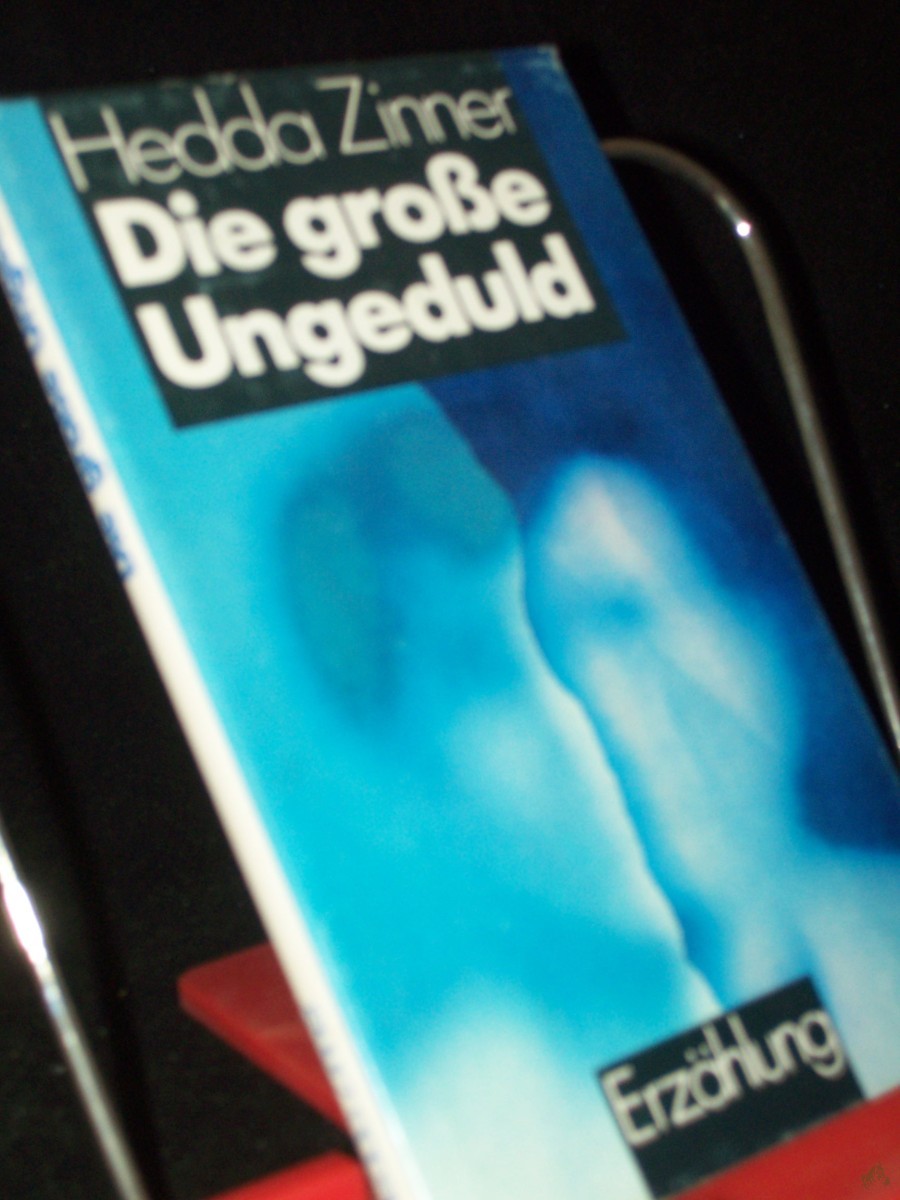Artikelbild 1 des Artikels “Die grosse Ungeduld : Erzählung / Hedda Zinner “