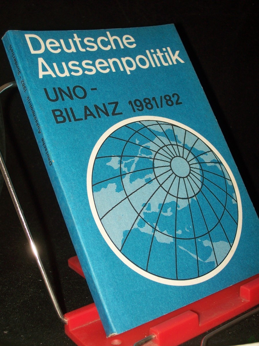 Product image 1 of the product “Uno-Bilanz / 1981/82, hrsg. von d. Liga für die Vereinten Nationen in der DDR in Zs.-arbeit mit d. Institut für Internationale Beziehungen ”