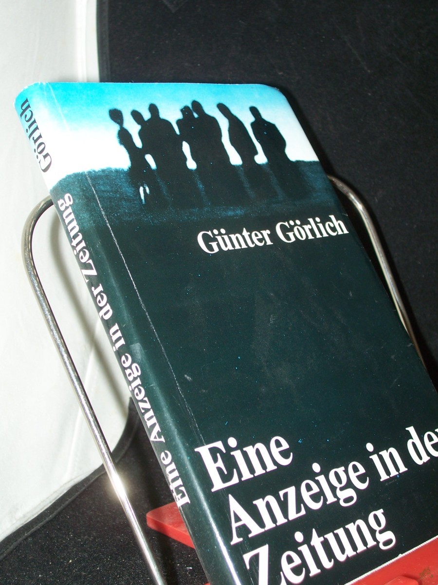 Artikelbild 1 des Artikels “Eine Anzeige in der Zeitung / Günter Görlich “