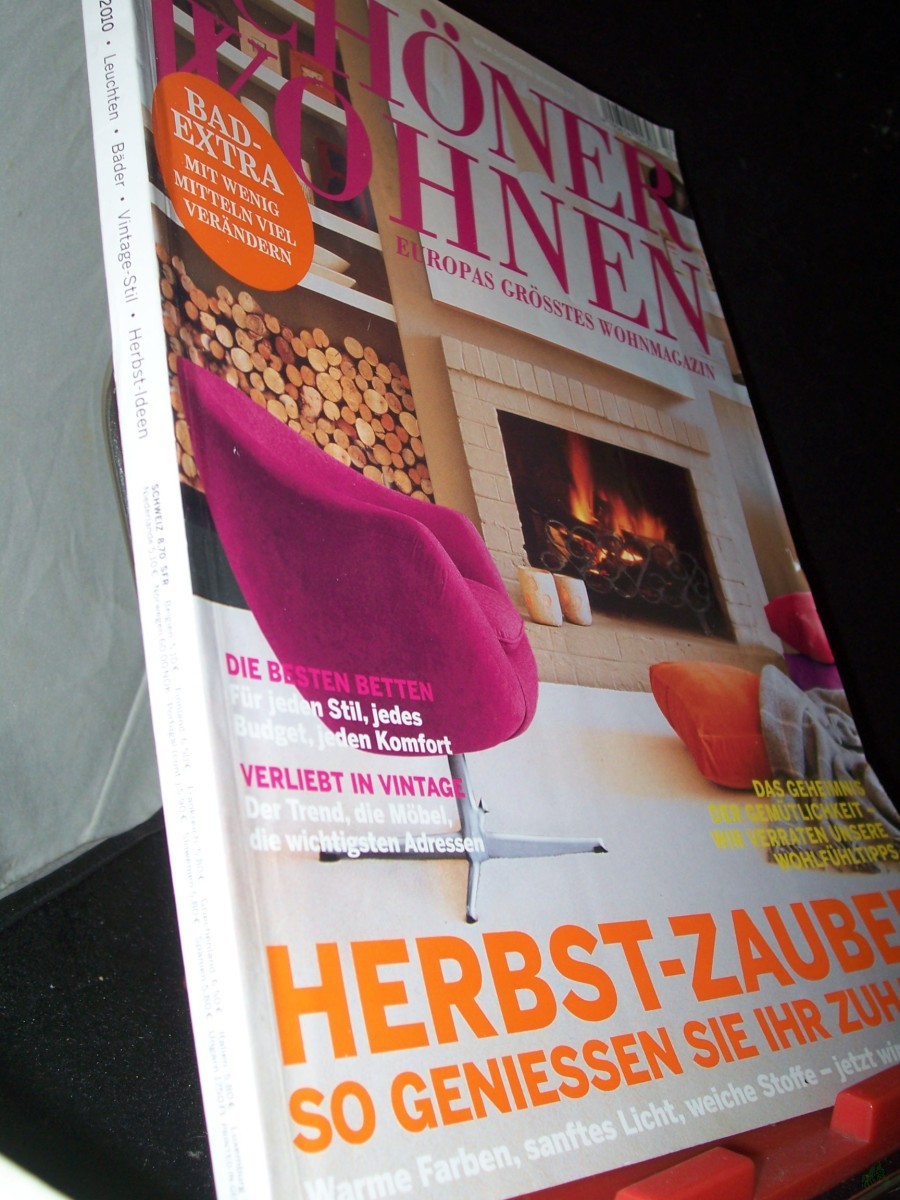 Artikelbild 1 des Artikels “10/2010 Herbst Zauber, so geniessen sie ihr zu Hause “