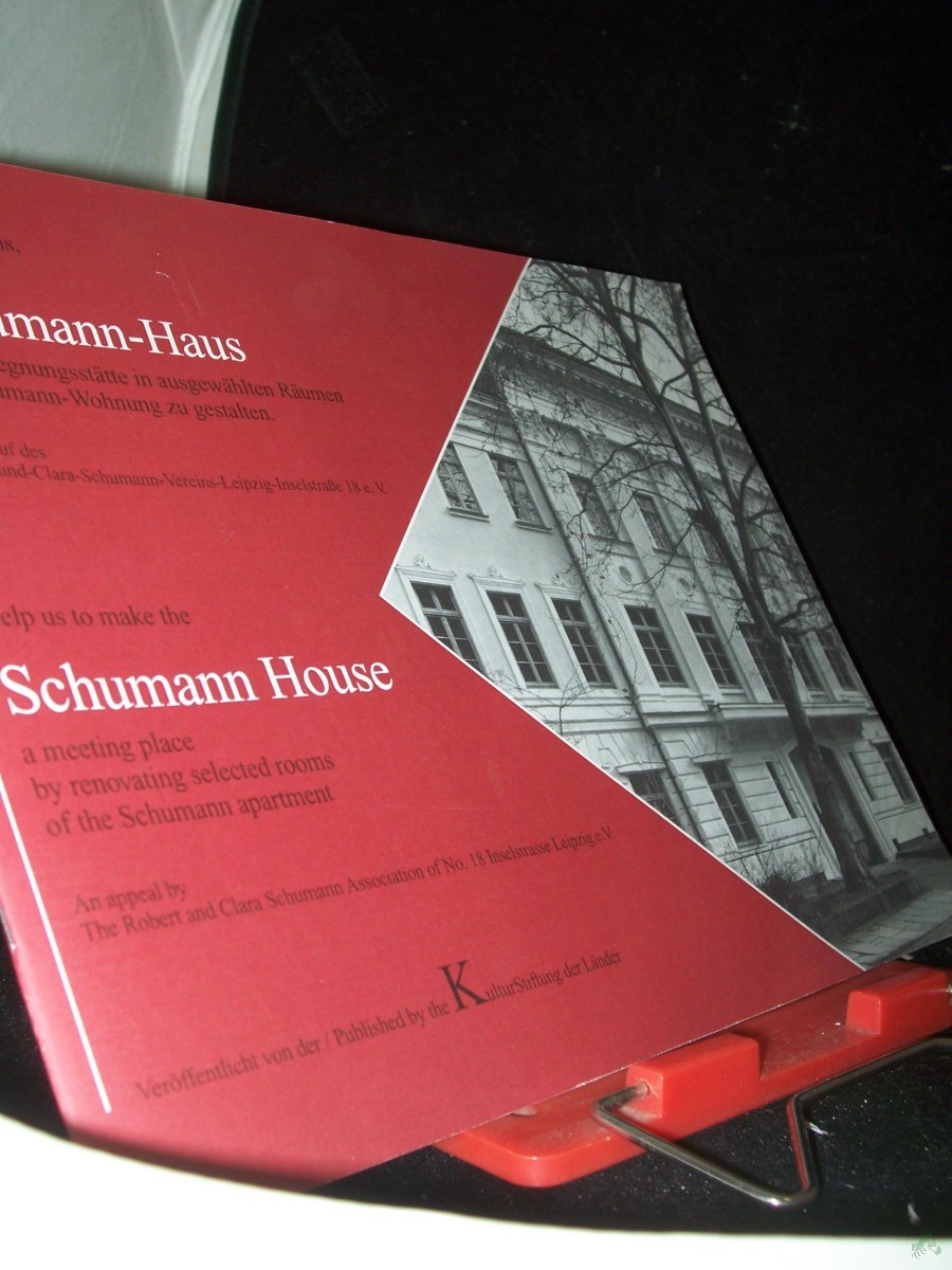 Product image 1 of the product “Das Robert und Clara Schumann Haus in Leipzig, Robert and Clara Schumann House in Leipzig ”