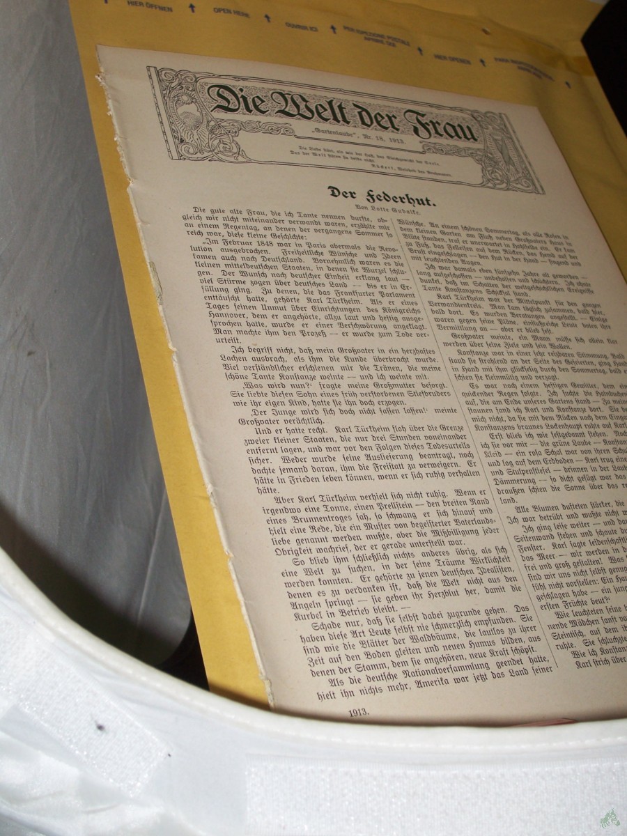 Product image 1 of the product “No 18, 1913, Loseblattsammlung mit zahlreichen schwarz weiß Abbildungen ”