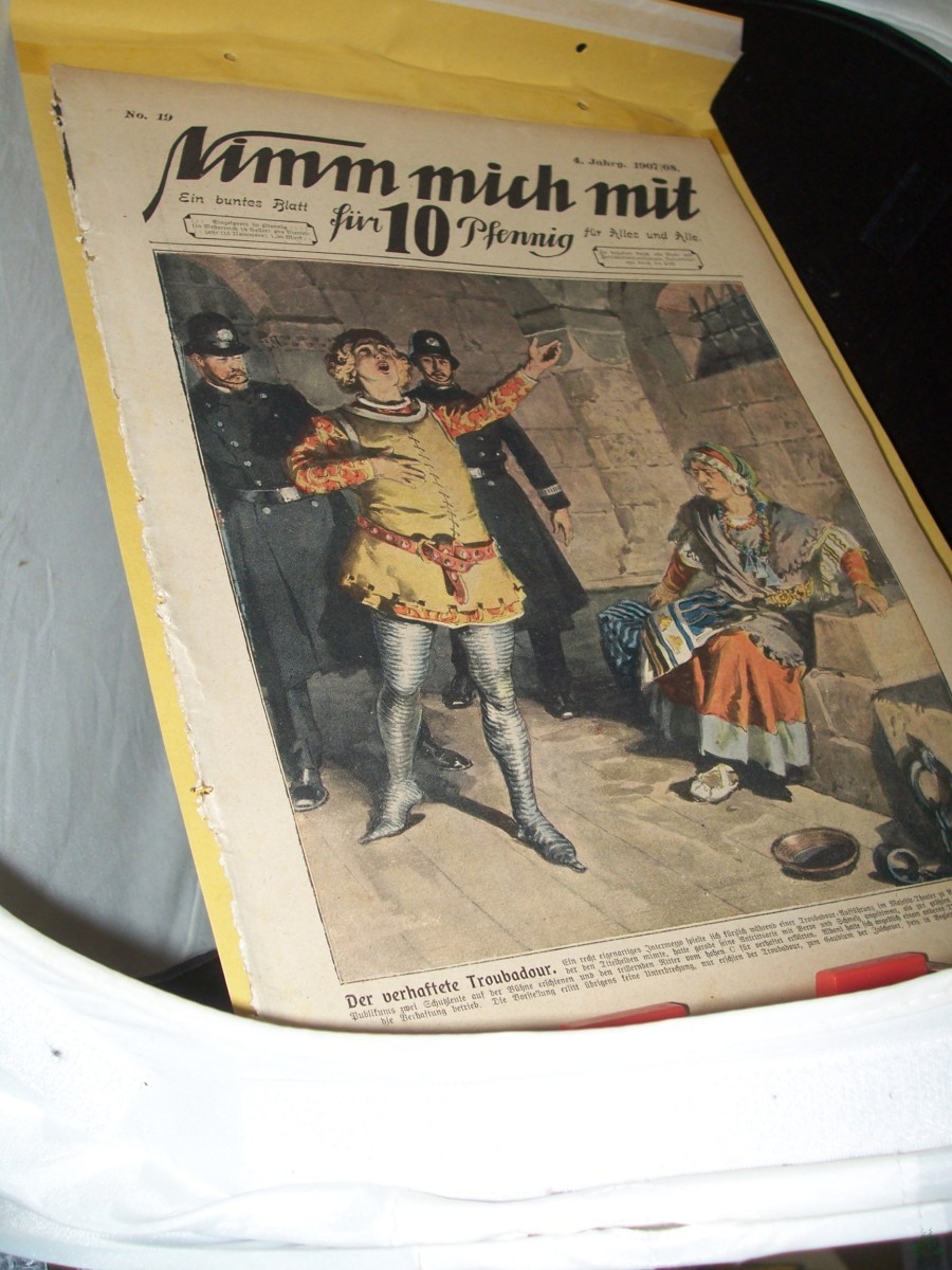 Artikelbild 1 des Artikels “No 19, 1907/08, 15 Seiten, AUF DER VORDERSEITE 