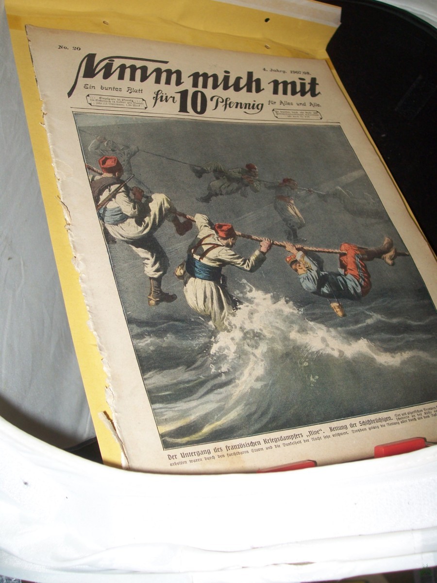 Product image 1 of the product “No 20, 1907/08, 15 Seiten, AUF DER VORDERSEITE 