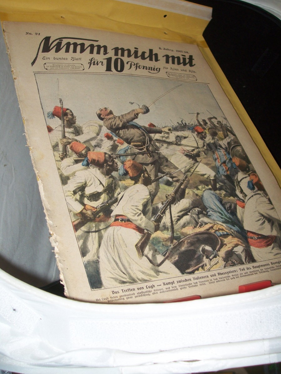 Artikelbild 1 des Artikels “No 21, 1907/08, 15 Seiten, AUF DER VORDERSEITE 