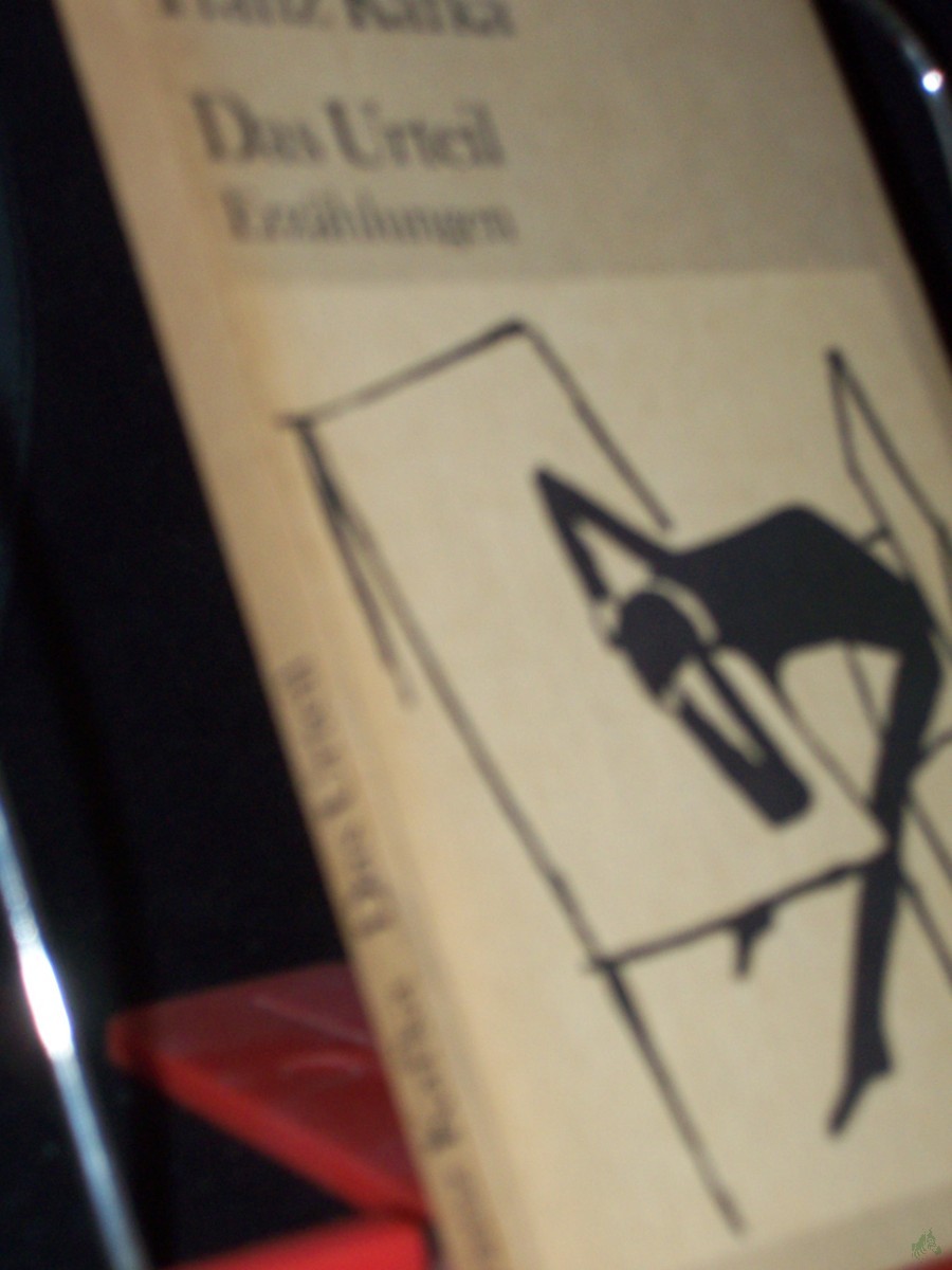 Product image 1 of the product “Das Urteil : Erzählungen / Franz Kafka. [Ausw. von Paul-Gerhard Wenzlaff] ”