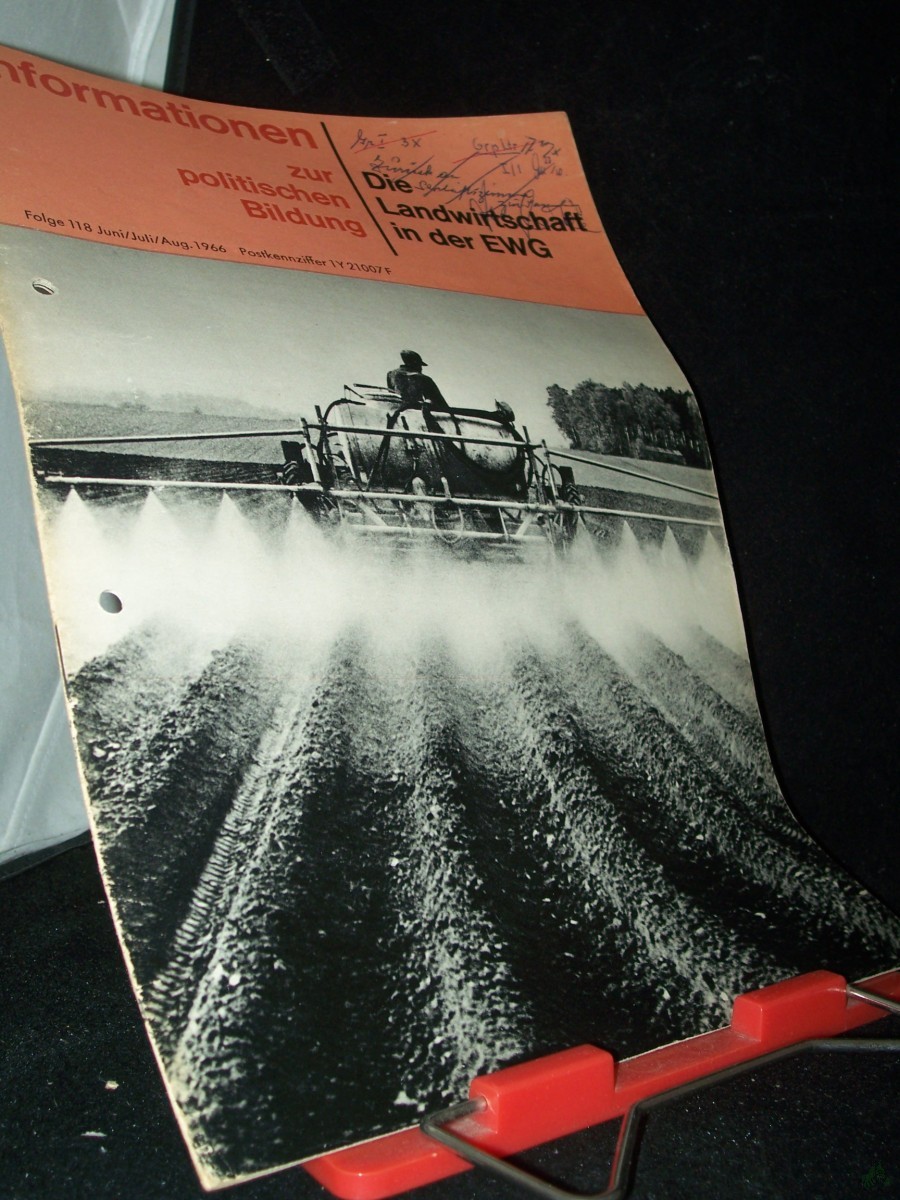 Artikelbild 1 des Artikels “Folge 118, 1966, Die Landwirtschaft in der EWG “