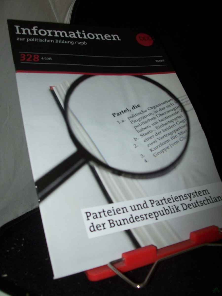 Artikelbild 1 des Artikels “4/2015, Parteien und Parteiensysteme der Bundesrepublik Deutschland “