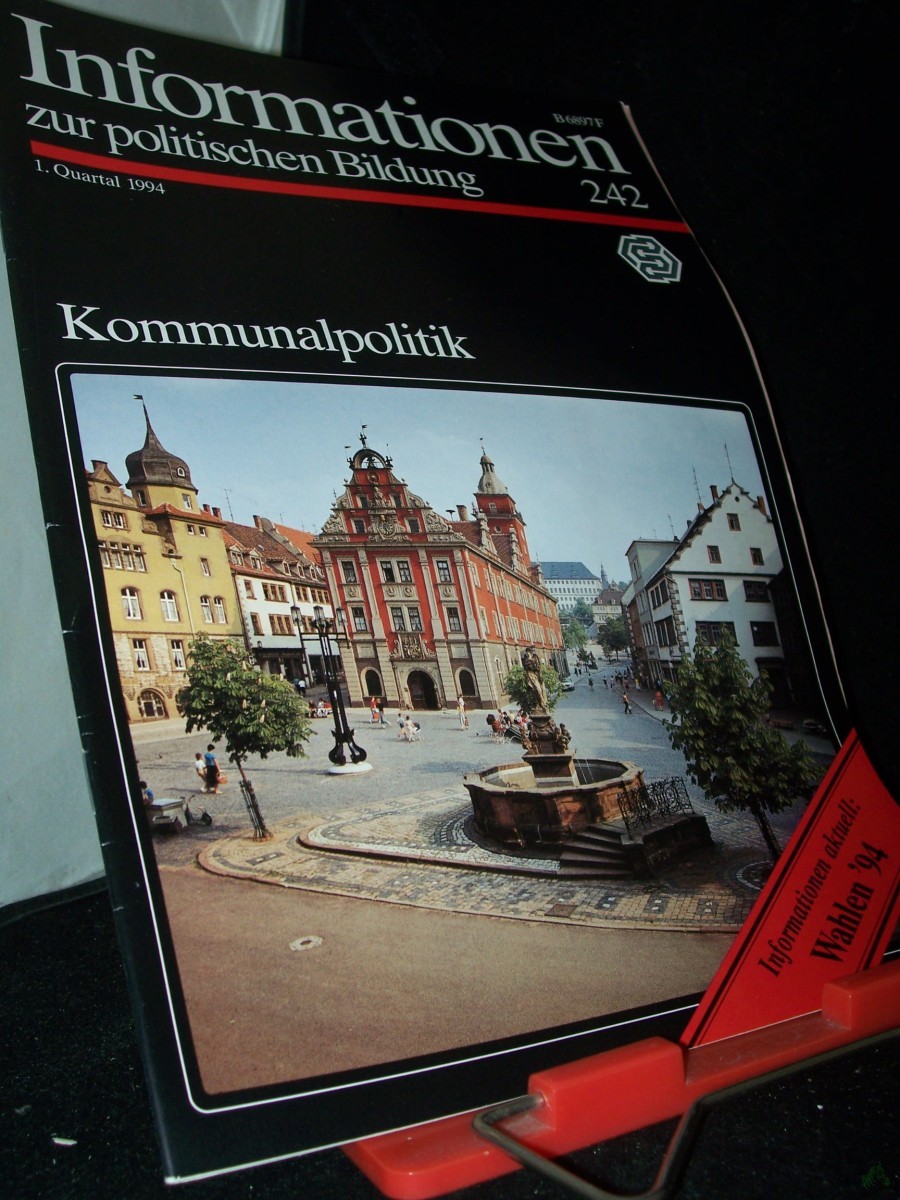 Product image 1 of the product “1. Quartal 1994, Kommunalpolitik ”