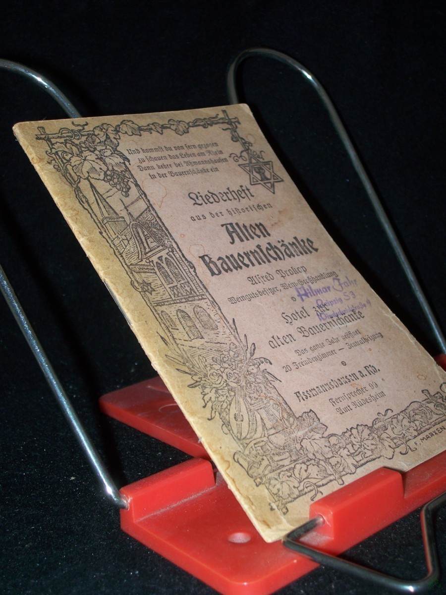 Artikelbild 1 des Artikels “Liederheft aus der historischen 