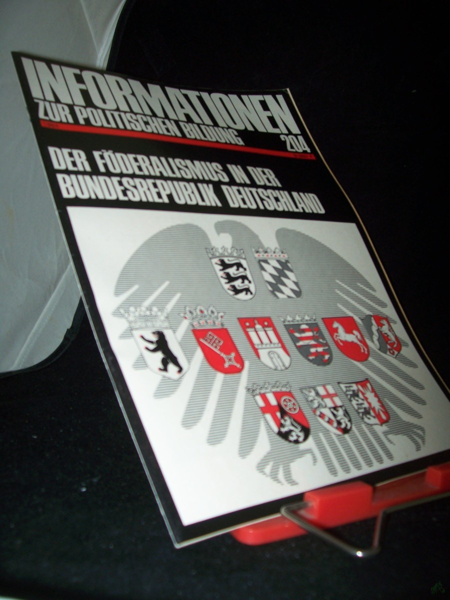 Artikelbild 1 des Artikels “1984 Der Förderalismus in der Bundesrepublik Deutschland “