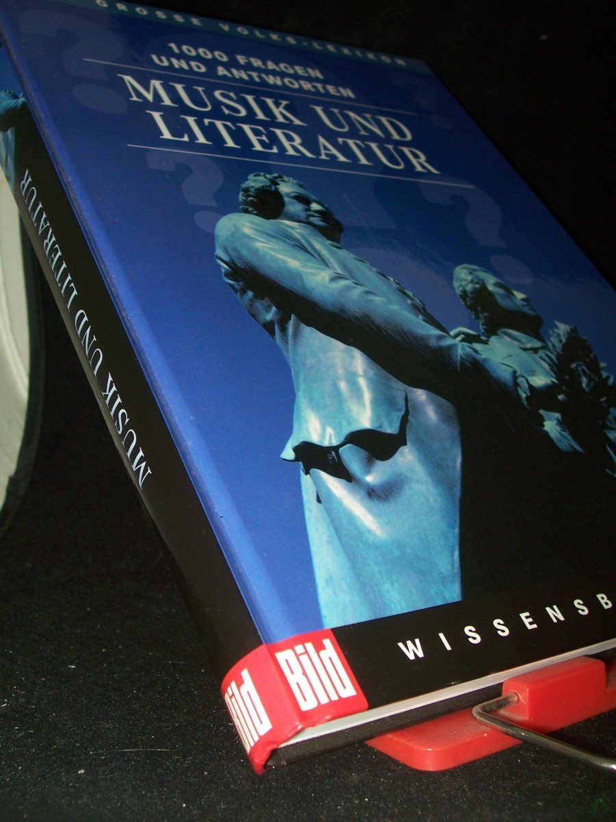 Artikelbild 1 des Artikels “Musik und Literatur : 1000 Fragen und Antworten / Bertelsmann-Lexikon-Institut. [Red. Leitung: Florian von Heintze] “