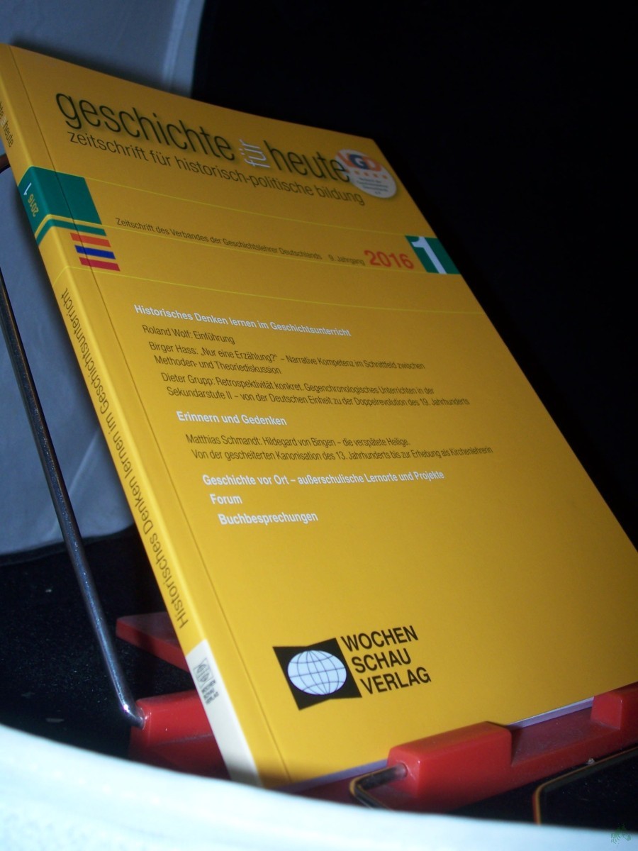 Product image 1 of the product “1/2016 Historisches denken lernen im Geschichtsunterricht ”