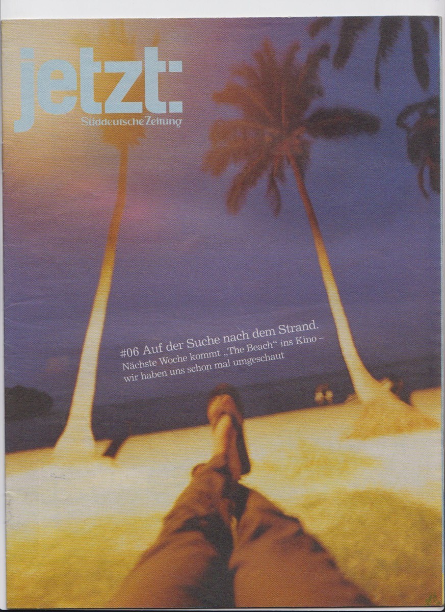 Product image 1 of the product “No 6, 1999, Auf der Suche nach dem Strand, Nächste Woche kommt the beach ins Kino wir haben uns schon mal umgeschaut ”