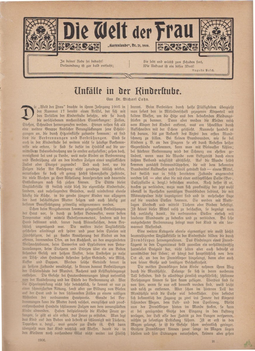Artikelbild 1 des Artikels “21/1906 “