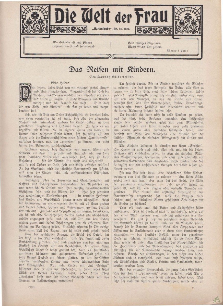 Artikelbild 1 des Artikels “26/1906 “