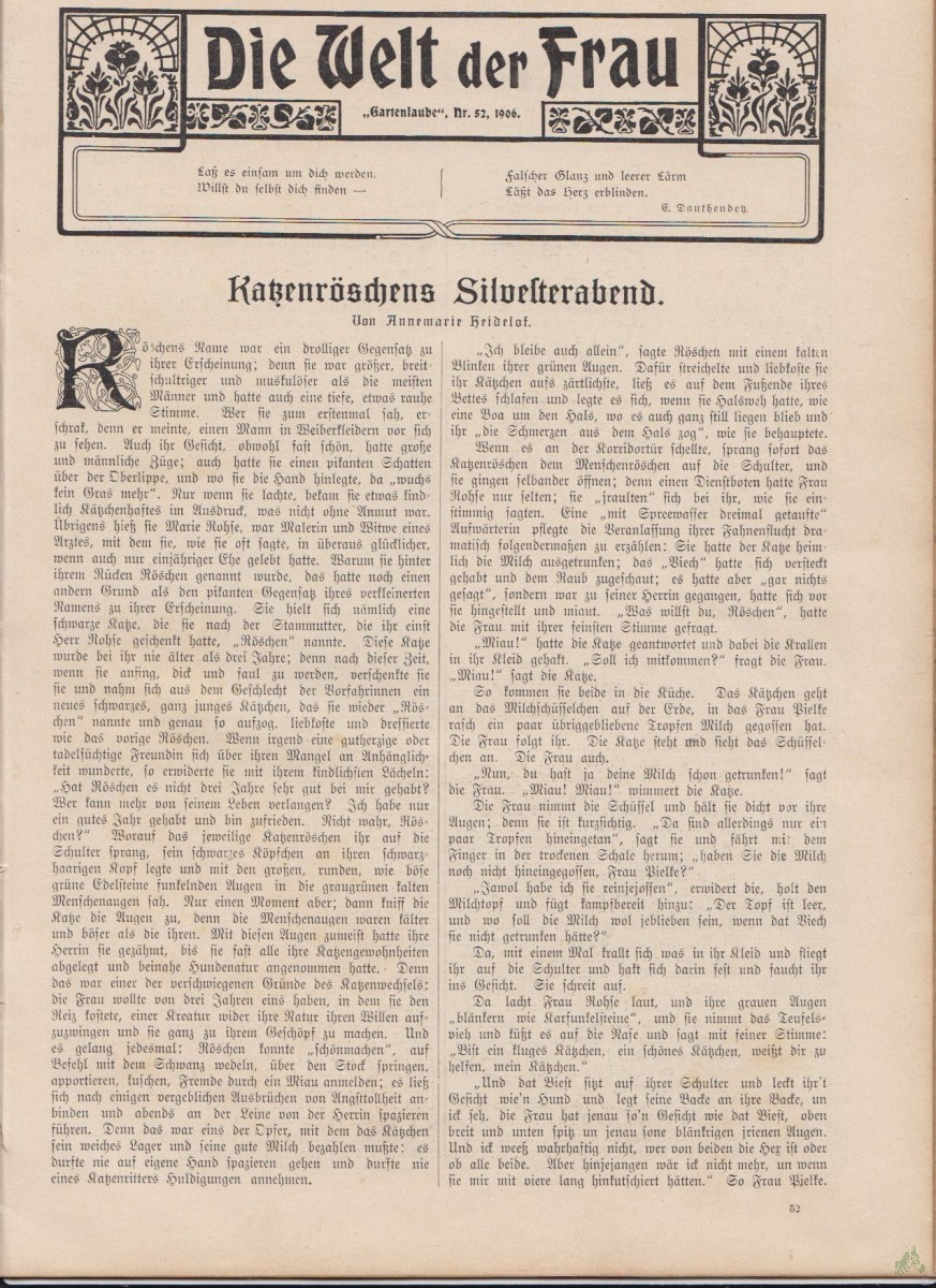 Artikelbild 1 des Artikels “52/1906 “