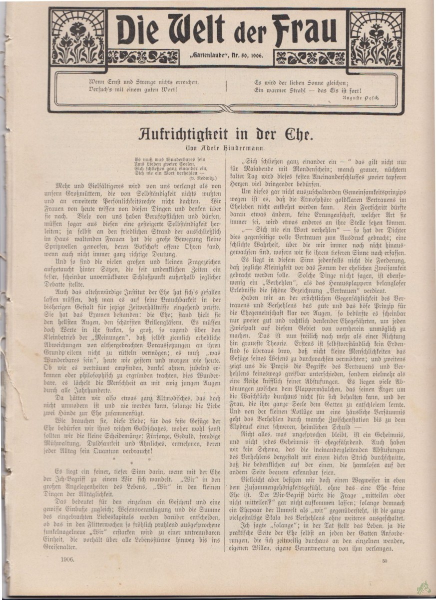 Artikelbild 1 des Artikels “50/1906 “