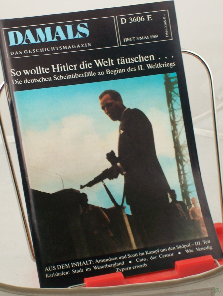 Product image 1 of the product “5/1989, So wollte Hitler die Welt täuschen ”