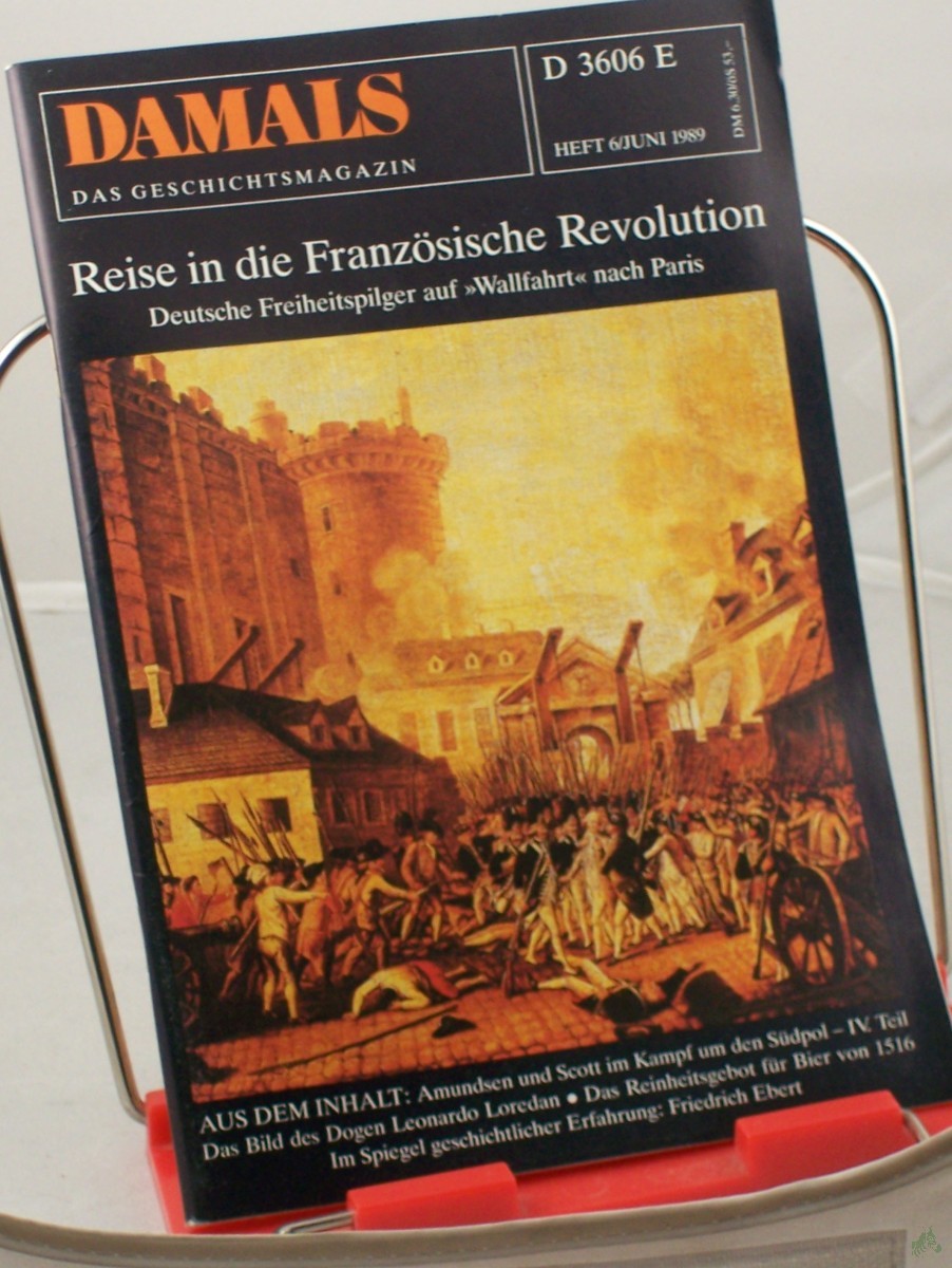 Product image 1 of the product “6/1989, Reise in die Französische Revolution ”