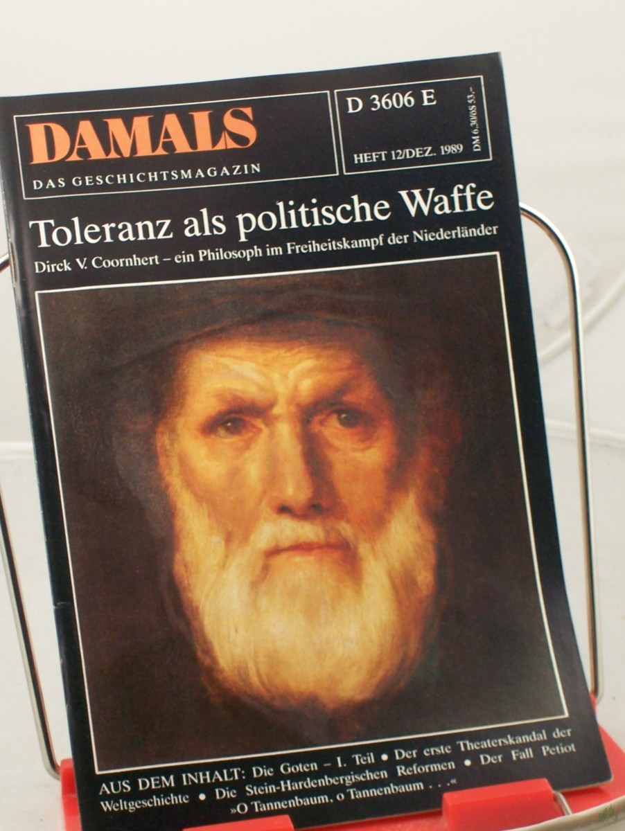 Artikelbild 1 des Artikels “12/1989, Toleranz als politische Waffe “