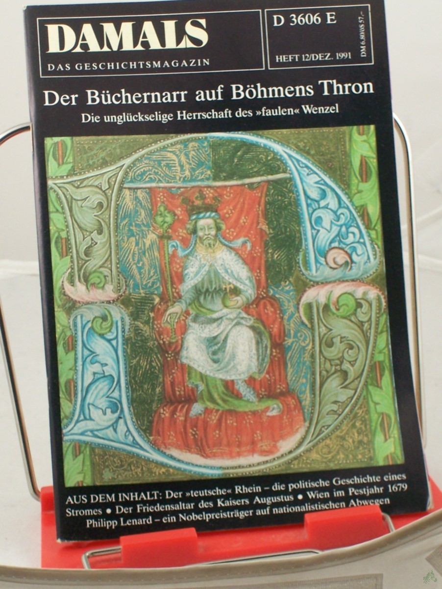 Product image 1 of the product “12/1991, Der Büchernarr auf Böhmens Thron ”