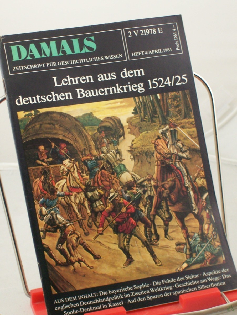 Product image 1 of the product “4/1981, Lehren aus dem Bauernkrieg ”