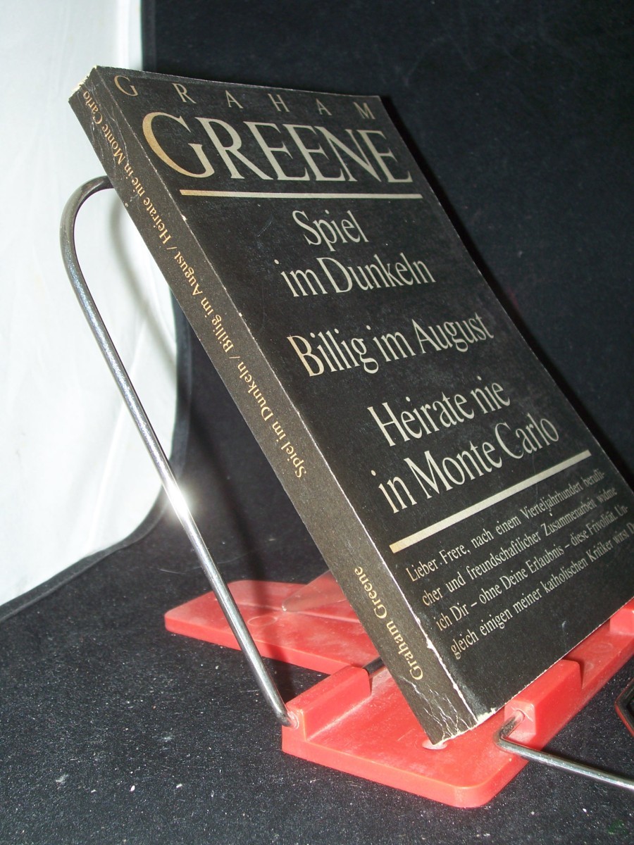 Product image 1 of the product “Spiel im Dunkeln Billig im August [u.a.]. Kurzprosa / Graham Greene. [Aus d. Engl. von Walther Puchwein...] ”