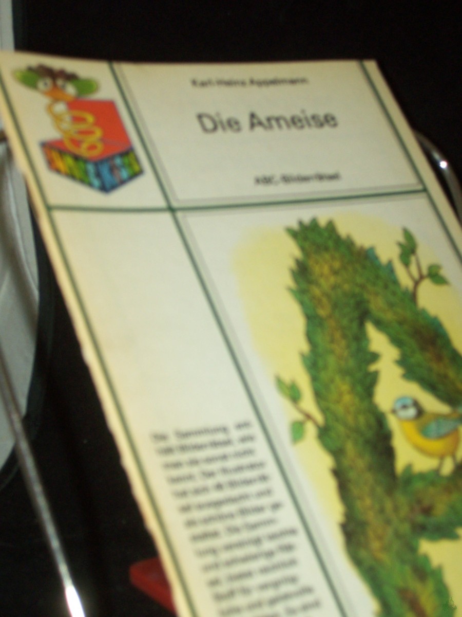Artikelbild 1 des Artikels “Die Ameise : ABC-Bilderrätsel / von Karl-Heinz Appelmann “