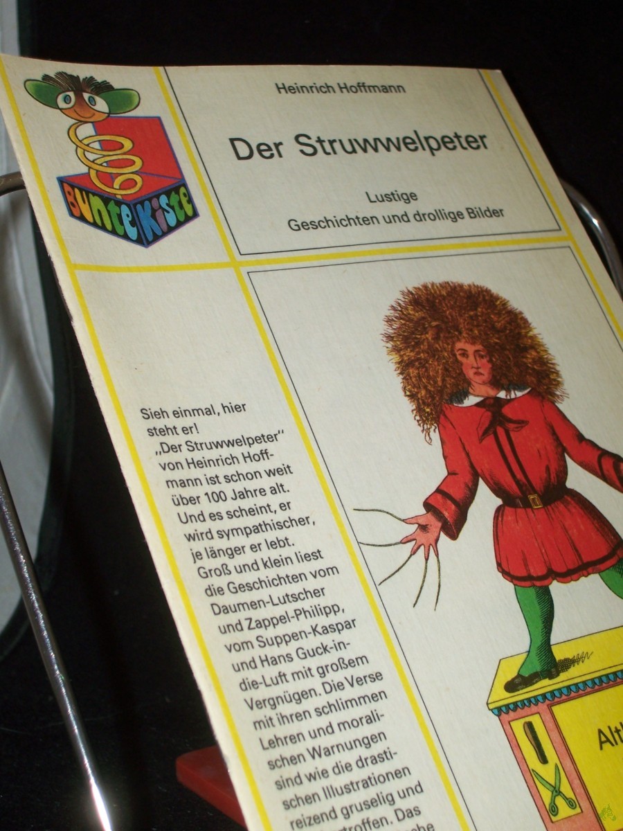 Artikelbild 1 des Artikels “Der Struwwelpeter : [lustige Geschichten u. drollige Bilder] / Heinrich Hoffmann “