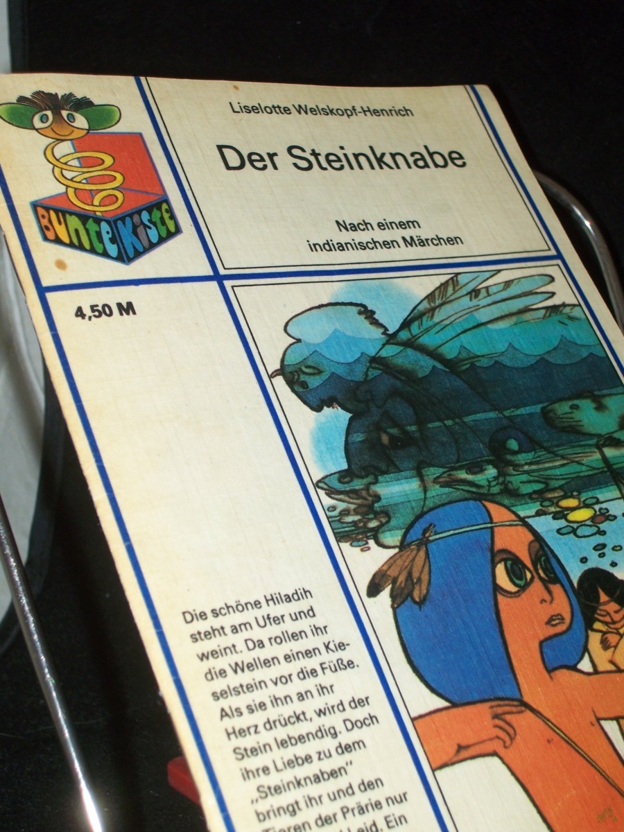 Product image 1 of the product “Der Steinknabe : nach e. indian. Märchen / von Liselotte Welskopf-Henrich. Ill. von Dieter Müller ”