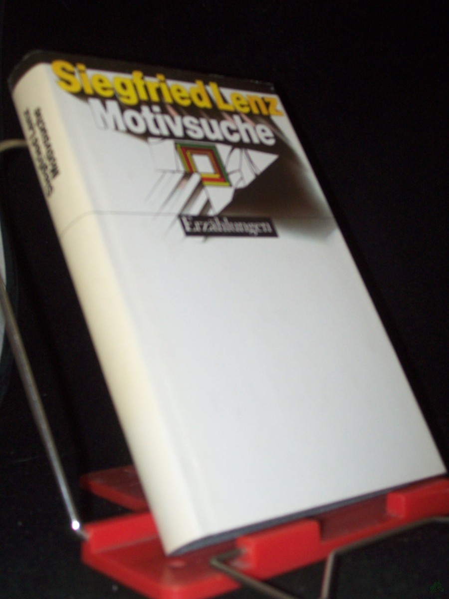 Product image 1 of the product “Motivsuche : Erzählungen / Siegfried Lenz. [Ausw.: Almut Giesecke] ”