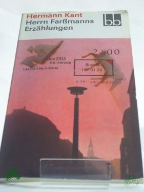 Product image 1 of the product “Herrn Farssmanns Erzählungen / Hermann Kant ”