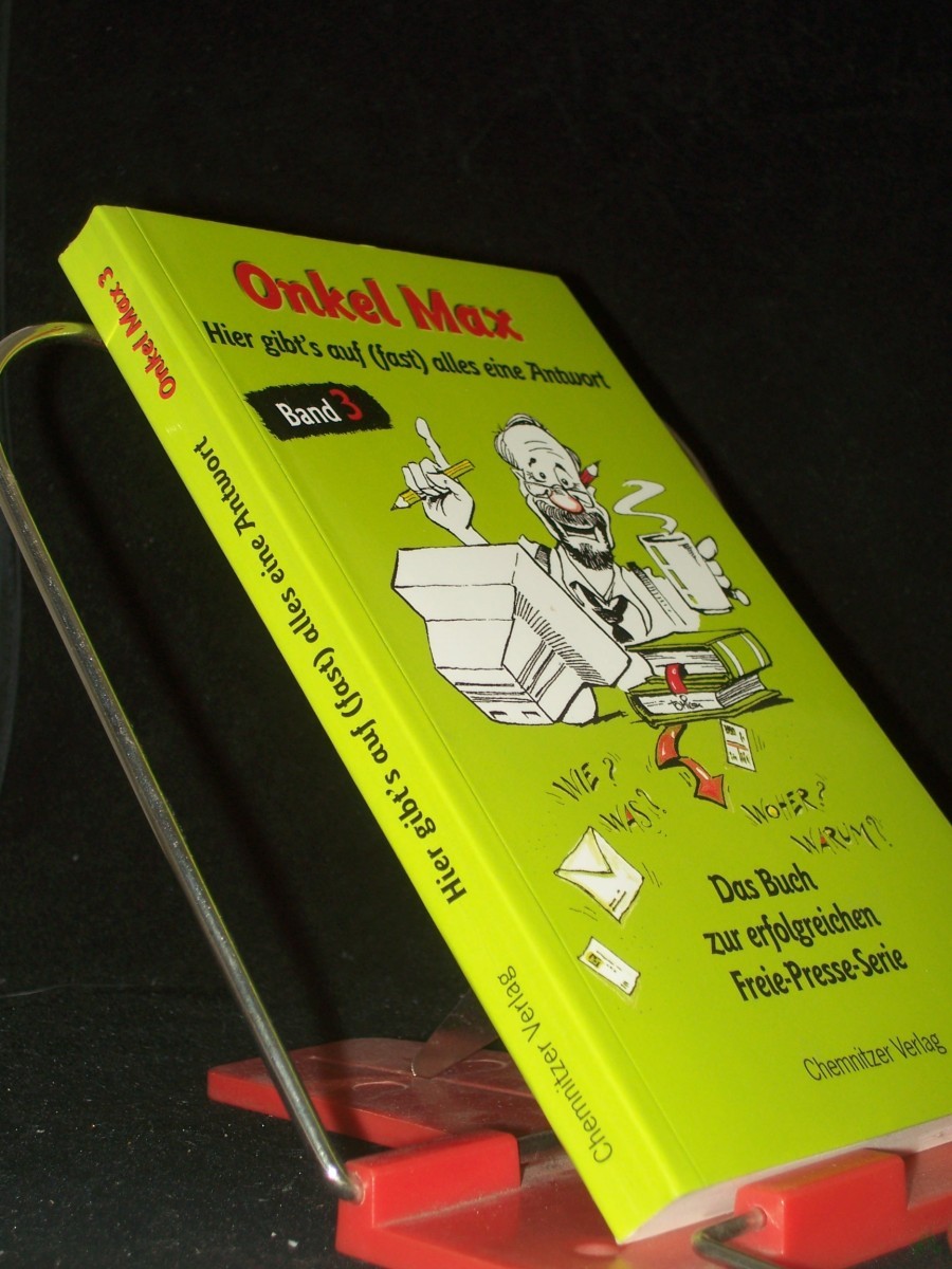 Artikelbild 1 des Artikels “Onkel Max Teil: Bd. 3. Hier gibts auf fast alles eine Antwort “