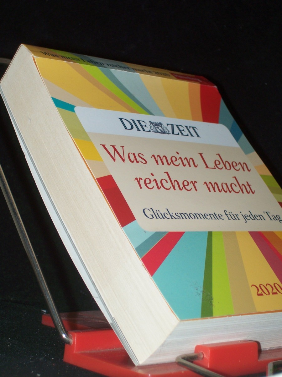 Artikelbild 1 des Artikels “Was mein Leben reicher macht Kalender 2020 : Glücksmomente für jeden Tag “