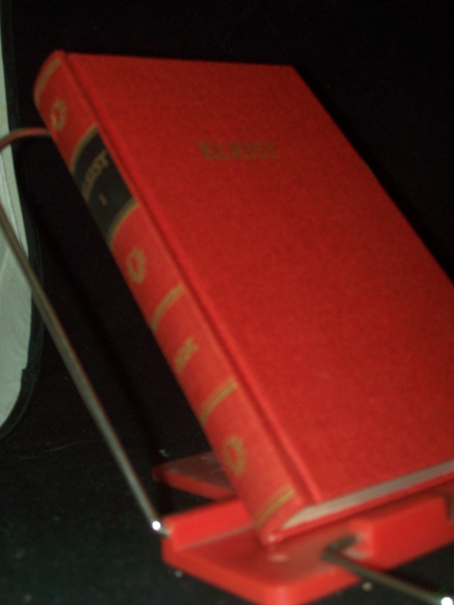 Product image 1 of the product “Kleist, Heinrich von: Kleists Werke Teil: Bd. 1., Gedichte, Erzählungen, Anekdoten, kleine Schriften ”