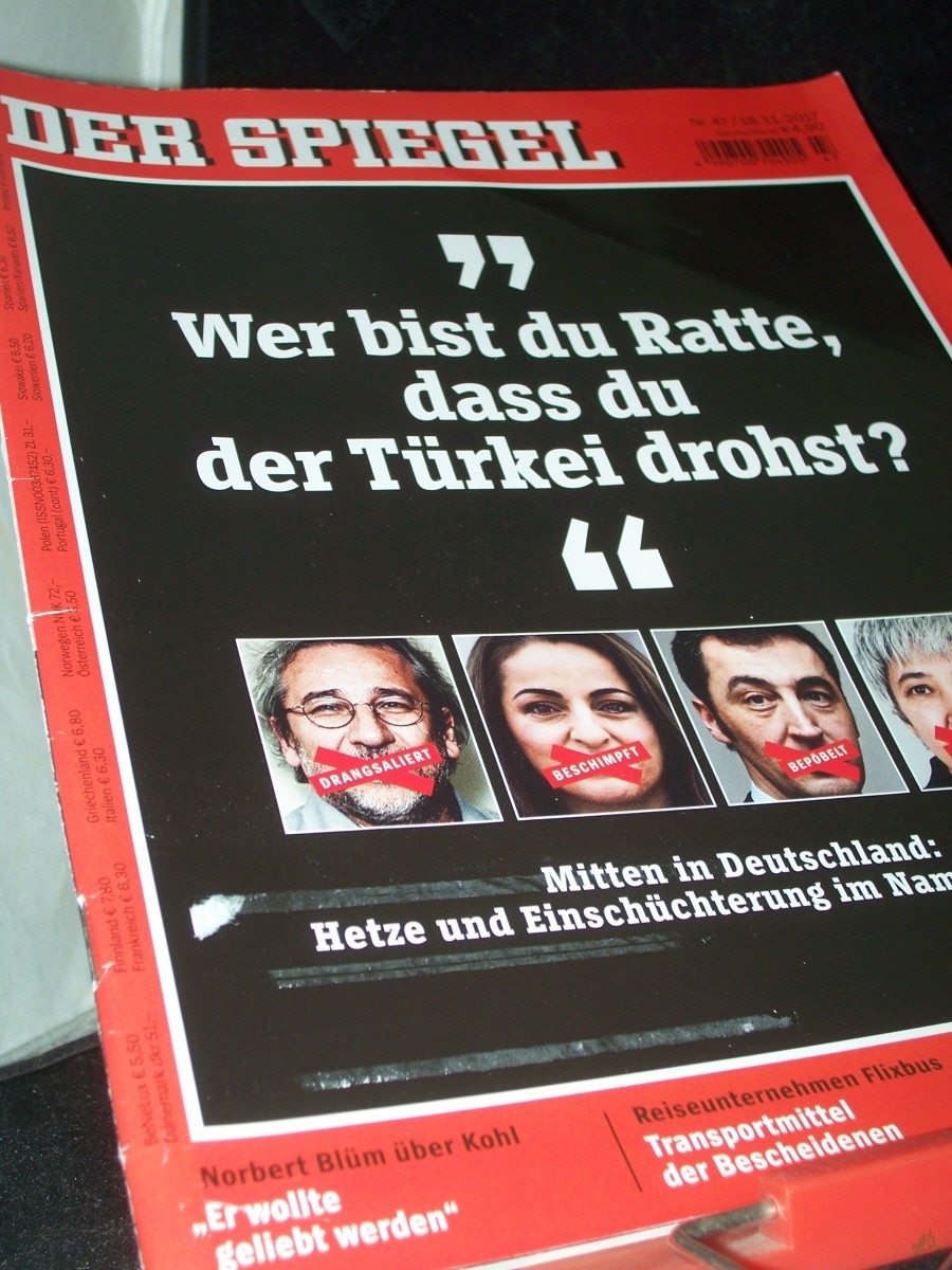 Artikelbild 1 des Artikels “47/2017, Wer bist du Ratte das du der Türkei drohst? Mitten in Deutschland, Hetze und Einschüchterung im Namen Erdogans “