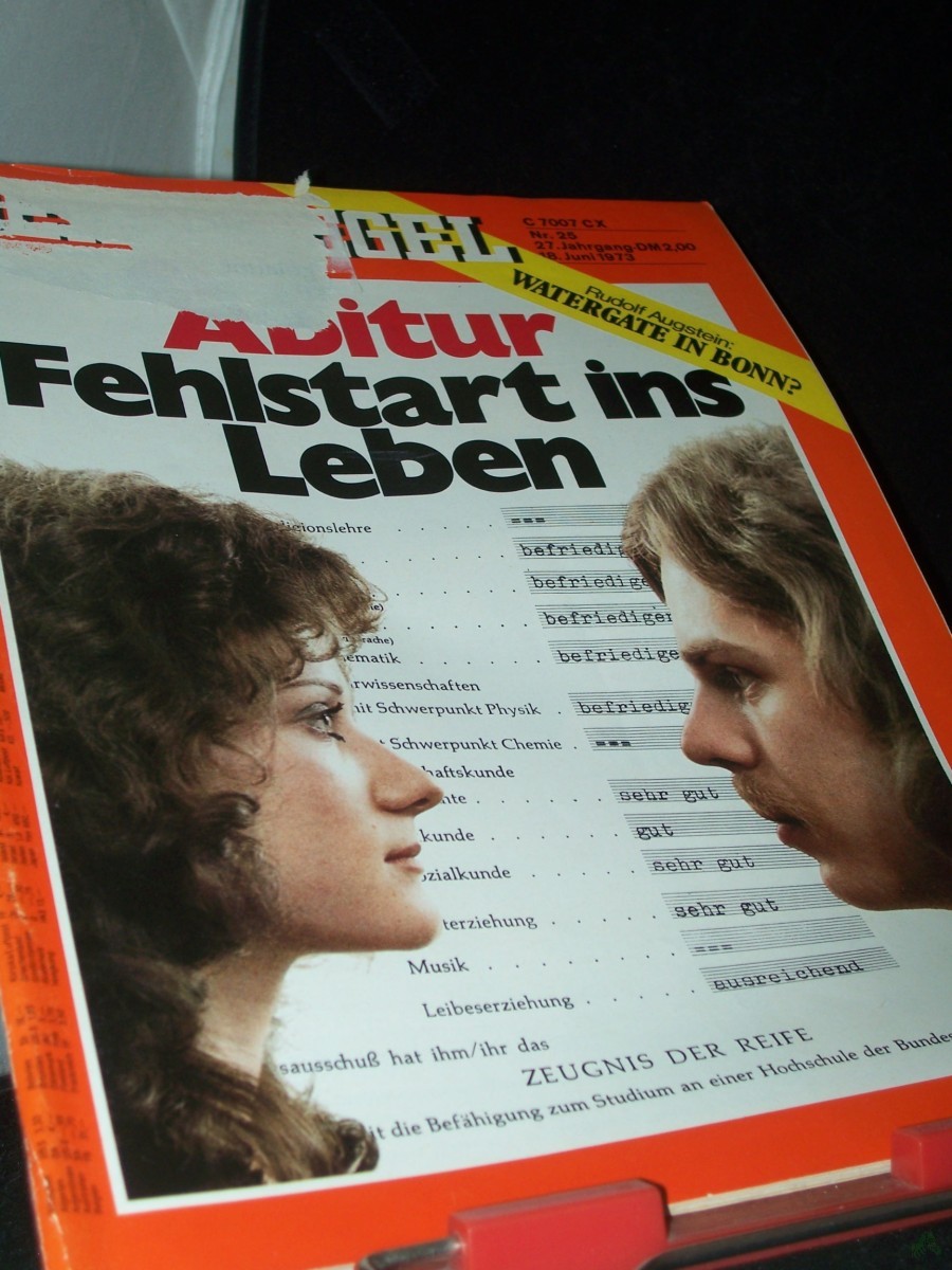 Artikelbild 1 des Artikels “25/1973, Abitur Fehlstart ins Leben “