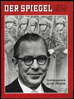 Artikelbild 1 des Artikels “3/1963 Verteidigungsminister Kai Uwe von Hassel “