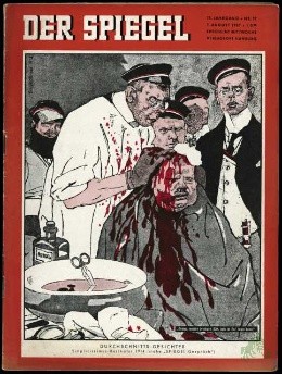 Product image 1 of the product “32/1957 Durchschnitts-Gesichter, Simplicissimus Karikatur 1914 ”