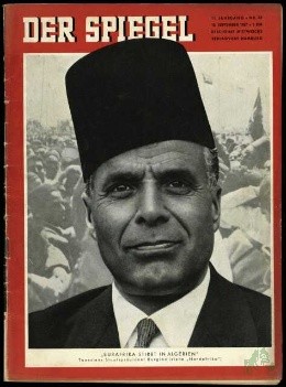 Artikelbild 1 des Artikels “38/1957, Eurafrika stirbt in Algerien, Tunesiens Staatspräsident Burgiba “