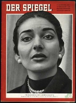 Product image 1 of the product “7/1957, Primadonna des Jahrhunderts, Supra Sopranistin Maria Callas ”