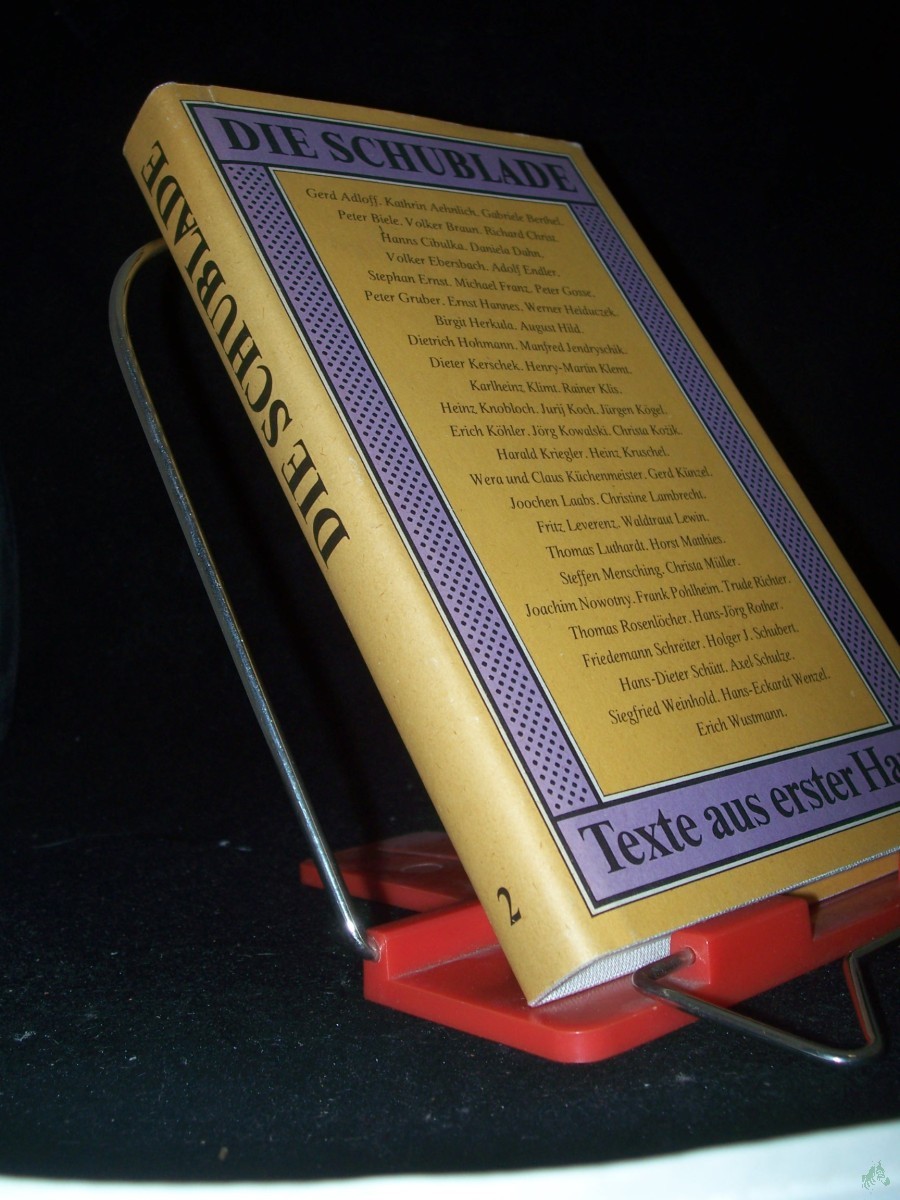 Product image 1 of the product “Die Schublade Band. 2. / Hrsg. von Hinnerk Einhorn u. Roswitha Jendryschik ”