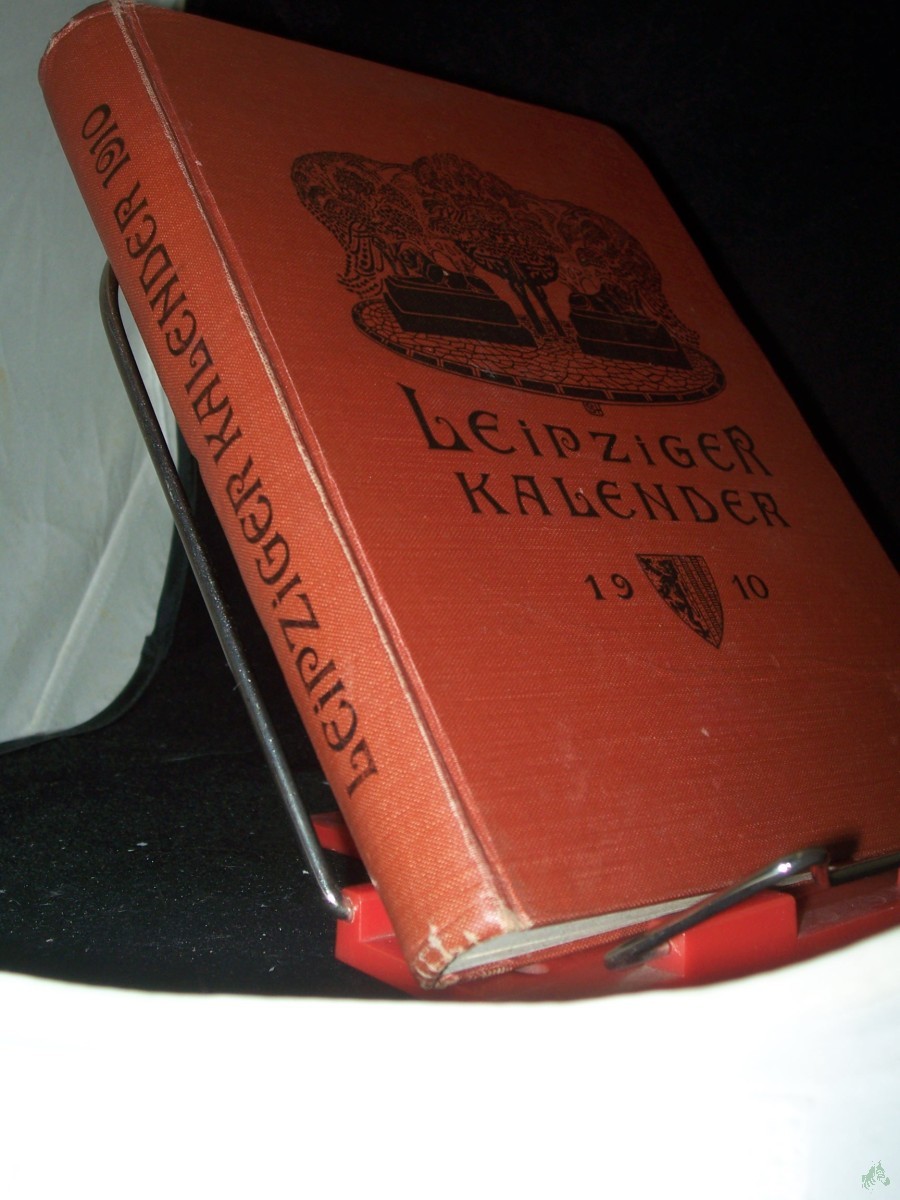 Product image 1 of the product “Leipziger Kalender 1910. Illustriertes Jahrbuch und Chronik. 7. Jg ”