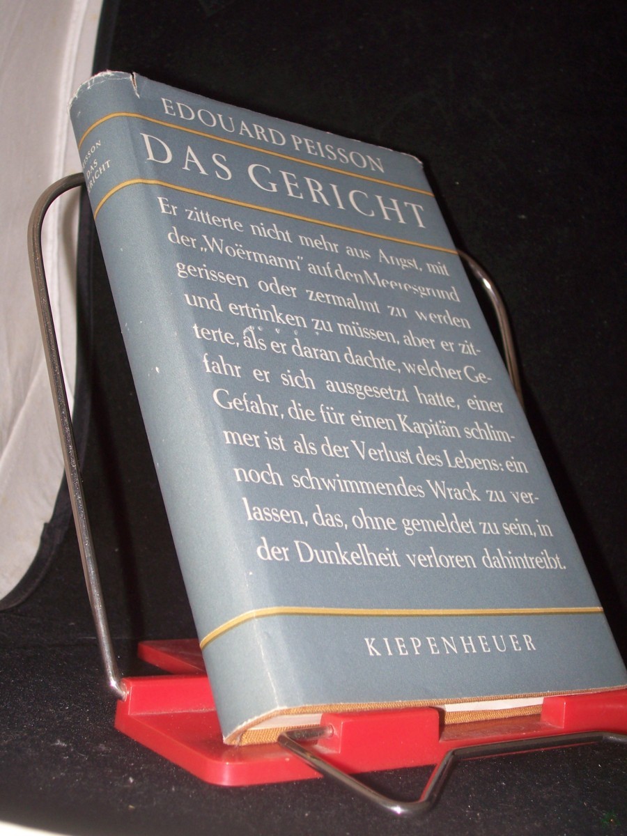 Product image 1 of the product “Das Gericht / Edouard Peisson. [Autoris. Übers. von Noa Kiepenheuer] ”