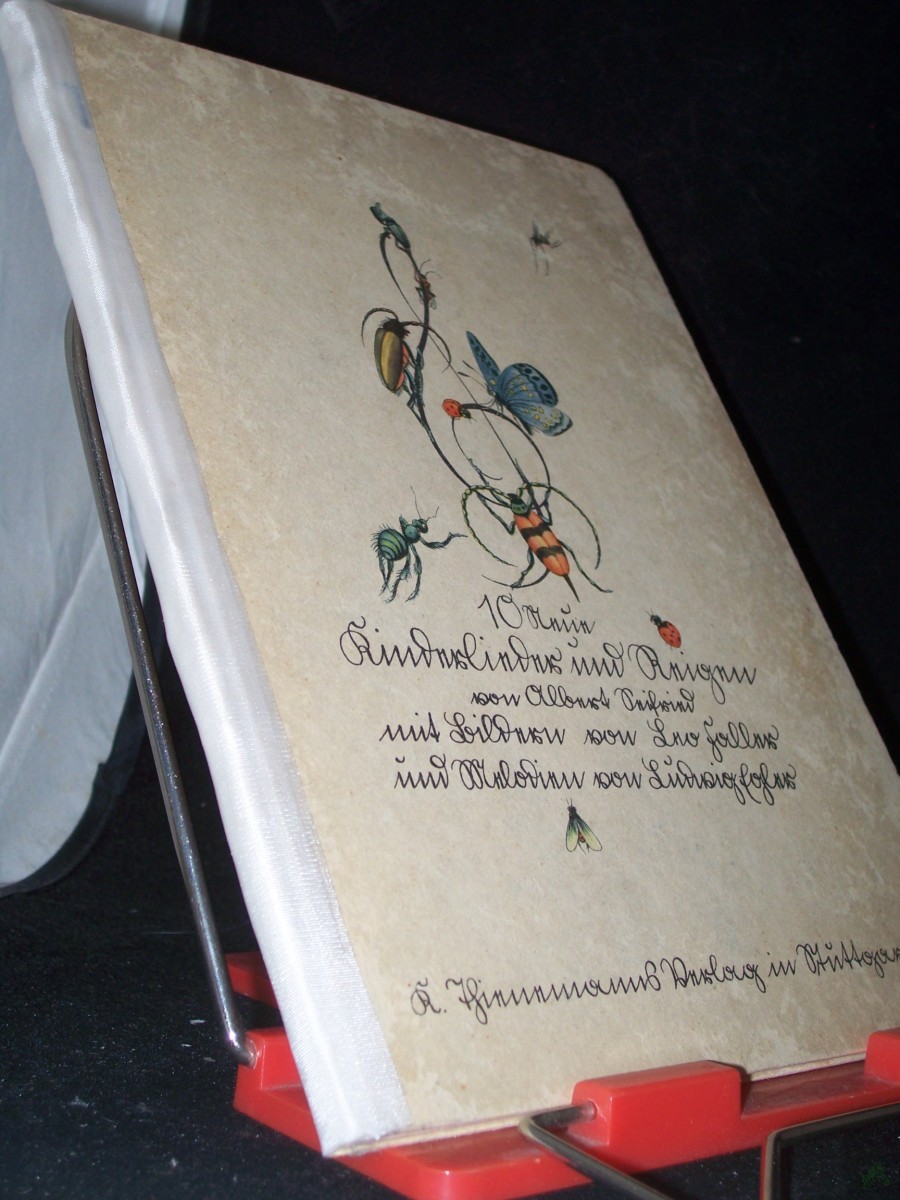 Product image 1 of the product “10 neue Kinderlieder und Reigen / Albert Seifried. Mit [eingedr. farb.] Bildern von Leo Faller. Melodien von Ludwig Egler ”