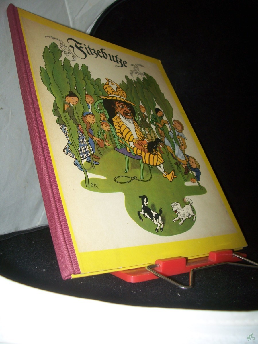 Artikelbild 1 des Artikels “Fitzebutze : [Allerhand Schnickschnack f. Kinder] / [von] Paula u. Richard Dehmel. Mit Bildern von Ernst Kreidolf “