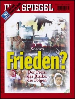 Product image 1 of the product “23/1999, Frieden, Kosovo, der Preis, das Risiko, die Folgen ”