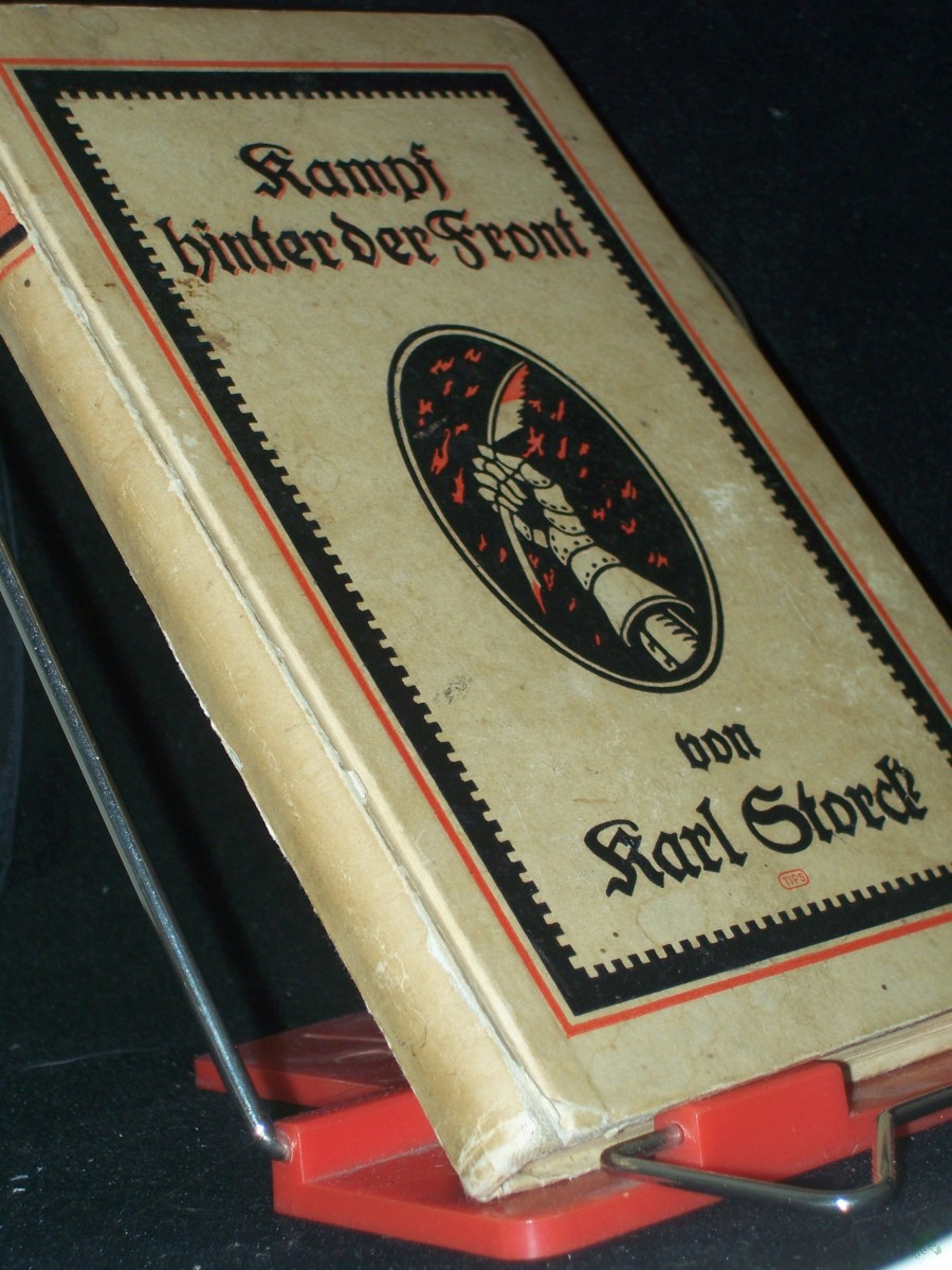 Product image 1 of the product “Kampf hinter der Front : Kriegsaufsätze für Deutschtum in Leben und Kunst / Von Karl Storck ”