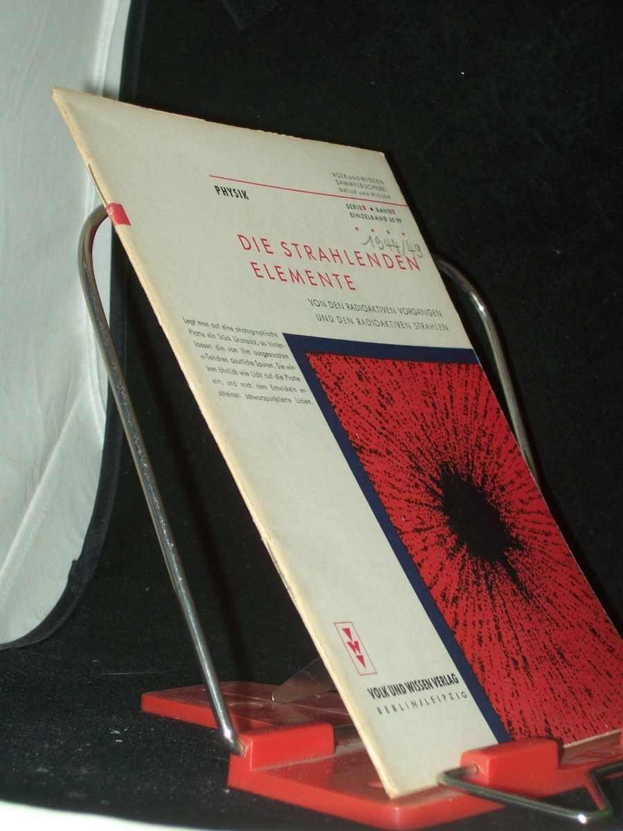 Artikelbild 1 des Artikels “Die strahlenden Elemente : Von den radioaktiven Vorgängen und den radioaktiven Strahlen / [Günter Langhammer]. [Die Textill.... fertigte Kurt Herschel an] “